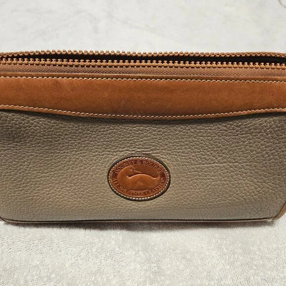 Vintage Dooney & Bourke All Weather Leather Crossbody Bag (NO STRAP) - Picture 1 of 16